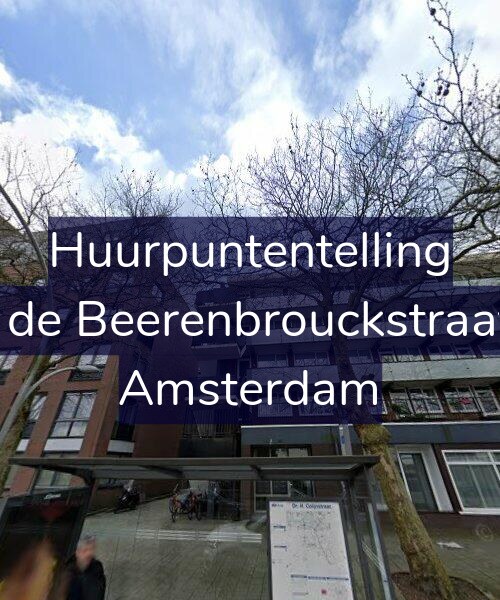 Foto gevel Huurpuntentelling voor Ruys de Beerenbrouckstraat 109, Amsterdam