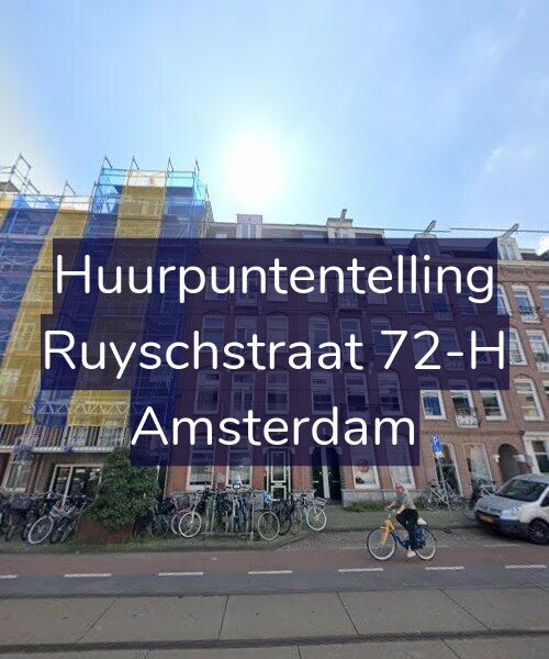 Foto gevel Huurpuntentelling voor Ruyschstraat 72-H, Amsterdam