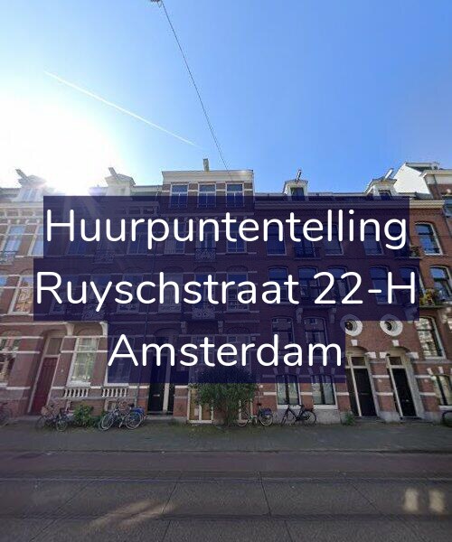 Foto gevel Huurpuntentelling voor Ruyschstraat 22-H, Amsterdam