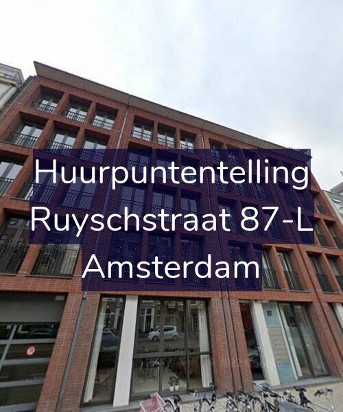 Foto gevel Huurpuntentelling voor Ruyschstraat 87-L, Amsterdam