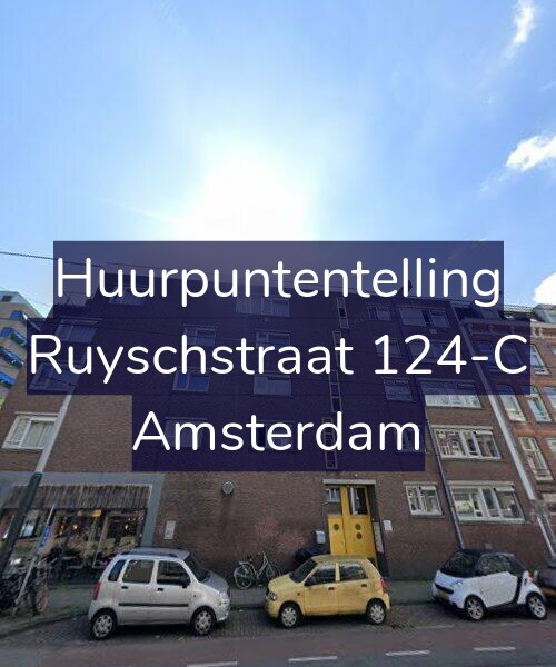 Foto gevel Huurpuntentelling voor Ruyschstraat 124-C, Amsterdam