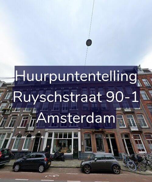 Foto gevel Huurpuntentelling voor Ruyschstraat 90-1, Amsterdam