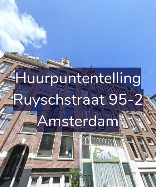 Foto gevel Huurpuntentelling voor Ruyschstraat 95-2, Amsterdam