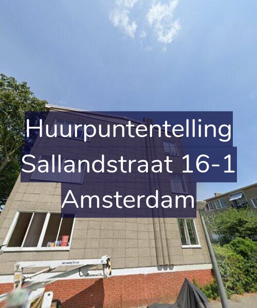 Foto gevel Huurpuntentelling voor Sallandstraat 16-1, Amsterdam