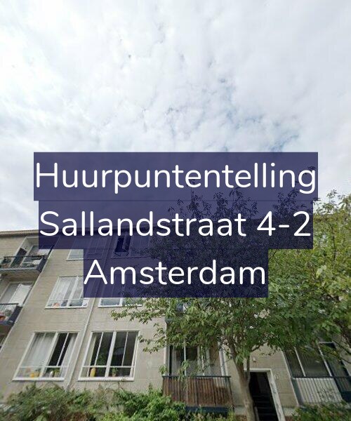 Foto gevel Huurpuntentelling voor Sallandstraat 4-2, Amsterdam