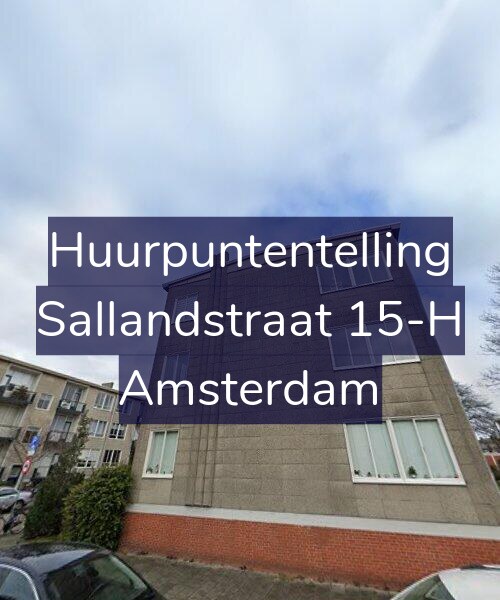 Foto gevel Huurpuntentelling voor Sallandstraat 15-H, Amsterdam