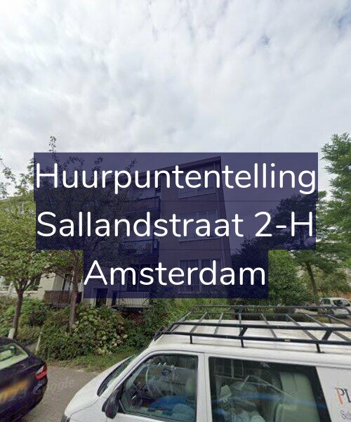 Foto gevel Huurpuntentelling voor Sallandstraat 2-H, Amsterdam
