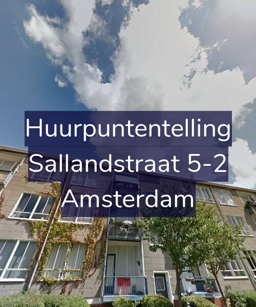 Foto gevel Huurpuntentelling voor Sallandstraat 5-2, Amsterdam