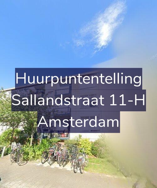 Foto gevel Huurpuntentelling voor Sallandstraat 11-H, Amsterdam