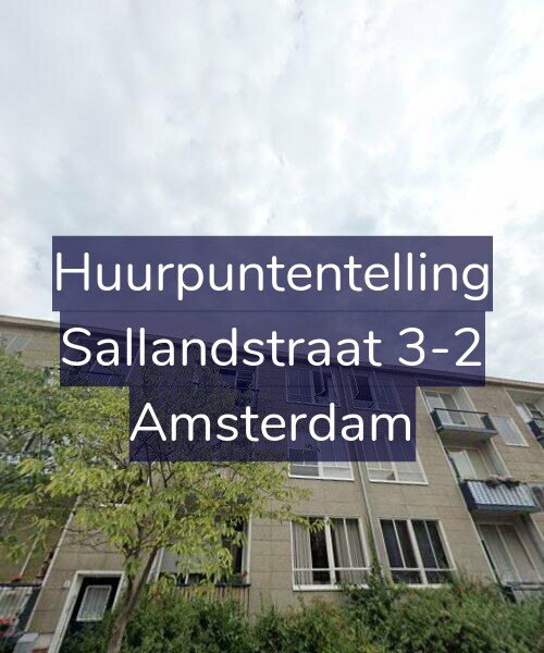 Foto gevel Huurpuntentelling voor Sallandstraat 3-2, Amsterdam