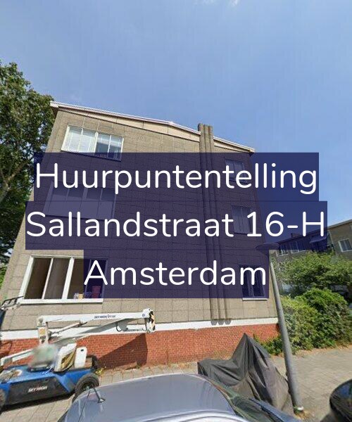 Foto gevel Huurpuntentelling voor Sallandstraat 16-H, Amsterdam