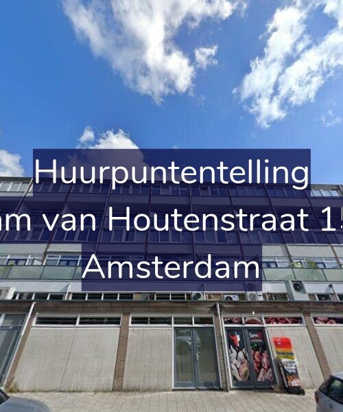 Foto gevel Huurpuntentelling voor Sam van Houtenstraat 153, Amsterdam