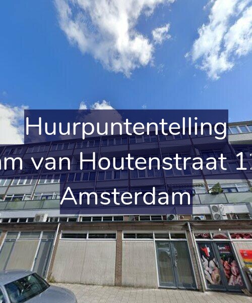 Foto gevel Huurpuntentelling voor Sam van Houtenstraat 121, Amsterdam