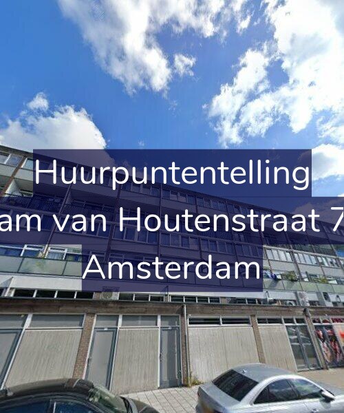 Foto gevel Huurpuntentelling voor Sam van Houtenstraat 75, Amsterdam