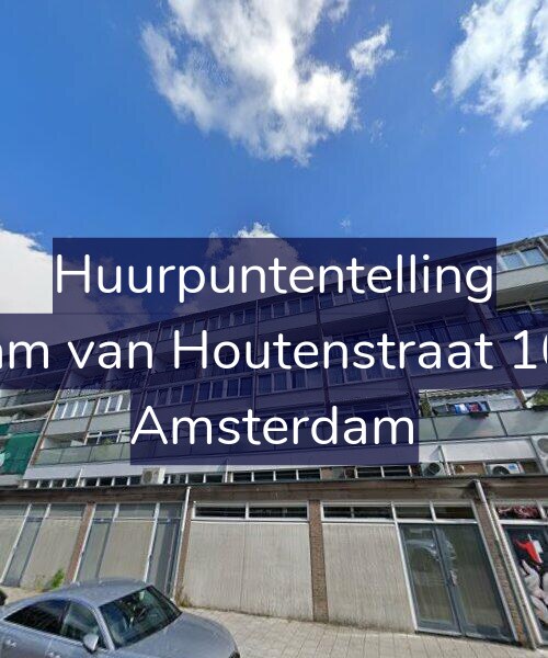 Foto gevel Huurpuntentelling voor Sam van Houtenstraat 101, Amsterdam