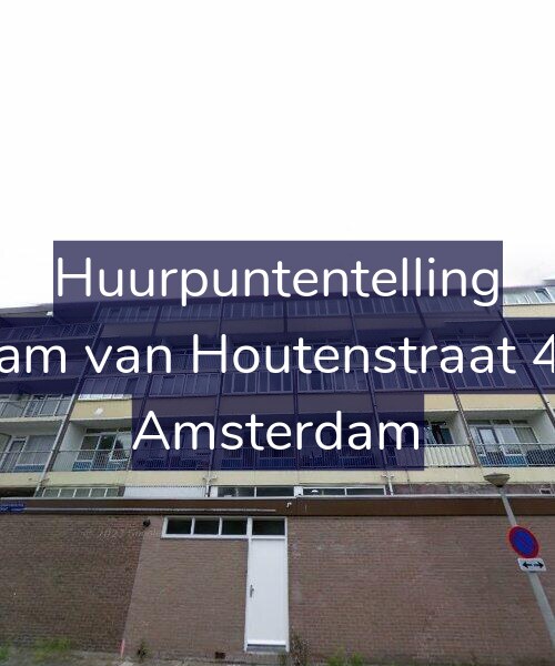 Foto gevel Huurpuntentelling voor Sam van Houtenstraat 47, Amsterdam