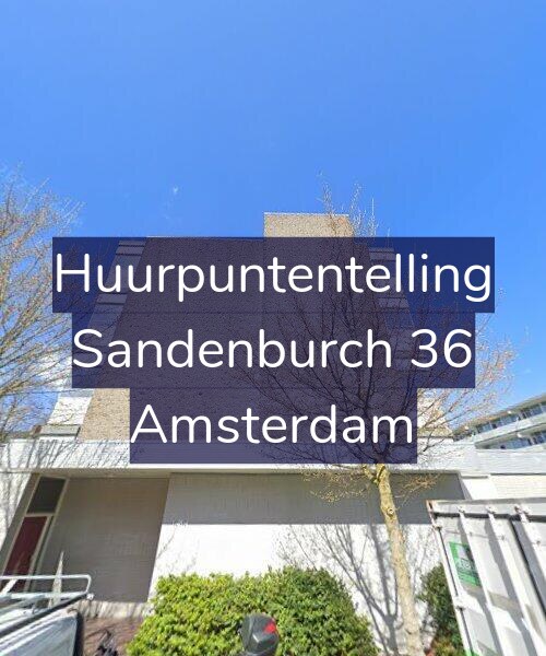 Foto gevel Huurpuntentelling voor Sandenburch 36, Amsterdam