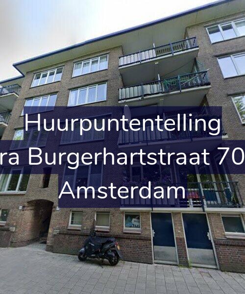 Foto gevel Huurpuntentelling voor Sara Burgerhartstraat 70-H, Amsterdam