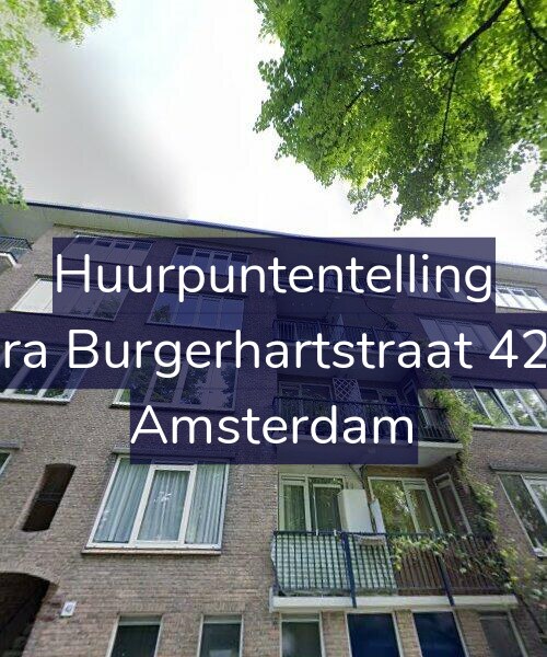 Foto gevel Huurpuntentelling voor Sara Burgerhartstraat 42-2, Amsterdam