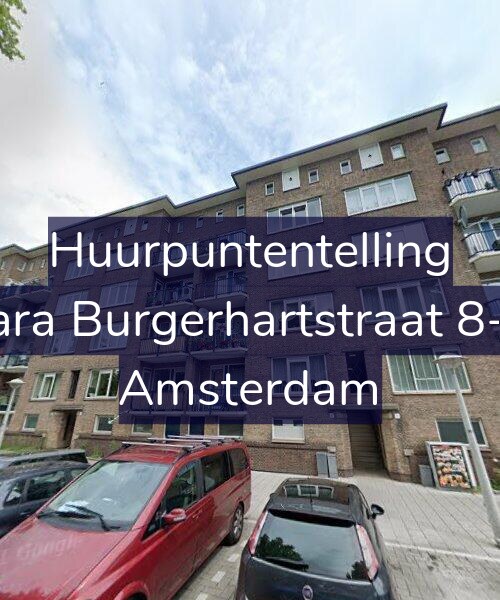 Foto gevel Huurpuntentelling voor Sara Burgerhartstraat 8-H, Amsterdam