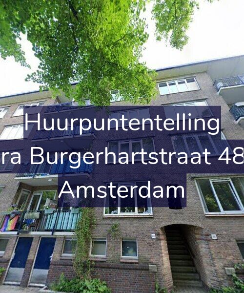 Foto gevel Huurpuntentelling voor Sara Burgerhartstraat 48-1, Amsterdam