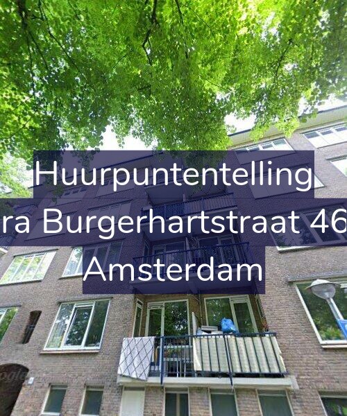 Foto gevel Huurpuntentelling voor Sara Burgerhartstraat 46-2, Amsterdam