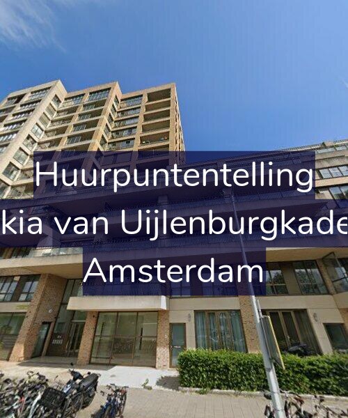 Foto gevel Huurpuntentelling voor Saskia van Uijlenburgkade 27, Amsterdam