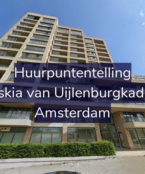 Foto gevel Huurpuntentelling voor Saskia van Uijlenburgkade 6, Amsterdam