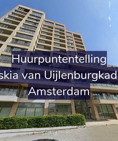 Foto gevel Huurpuntentelling voor Saskia van Uijlenburgkade 9, Amsterdam