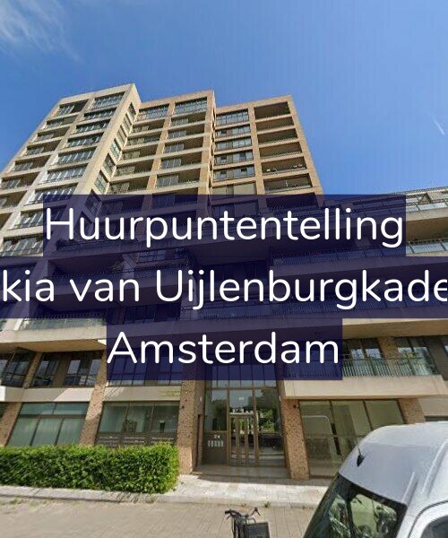 Foto gevel Huurpuntentelling voor Saskia van Uijlenburgkade 13, Amsterdam