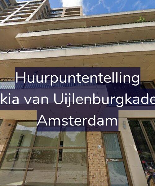 Foto gevel Huurpuntentelling voor Saskia van Uijlenburgkade 25, Amsterdam