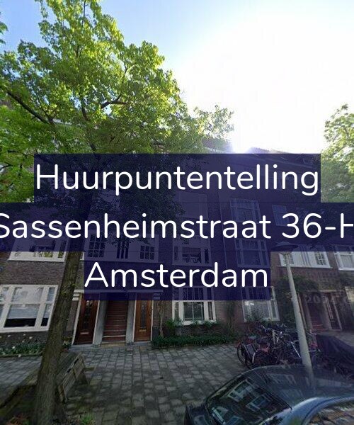 Foto gevel Huurpuntentelling voor Sassenheimstraat 36-H, Amsterdam