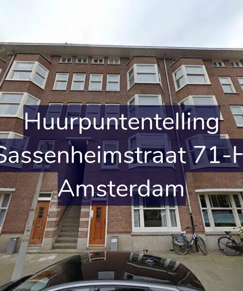 Foto gevel Huurpuntentelling voor Sassenheimstraat 71-H, Amsterdam