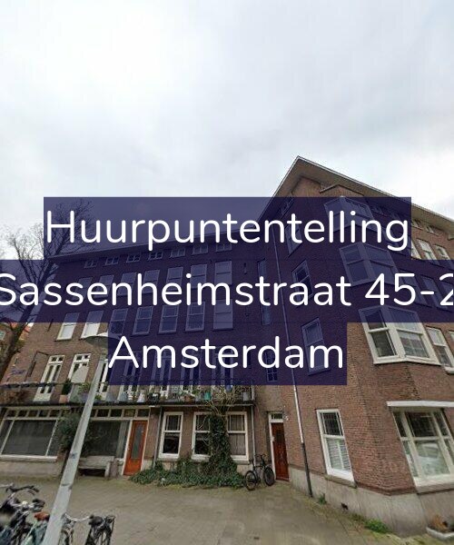 Foto gevel Huurpuntentelling voor Sassenheimstraat 45-2, Amsterdam