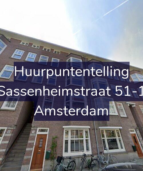 Foto gevel Huurpuntentelling voor Sassenheimstraat 51-1, Amsterdam