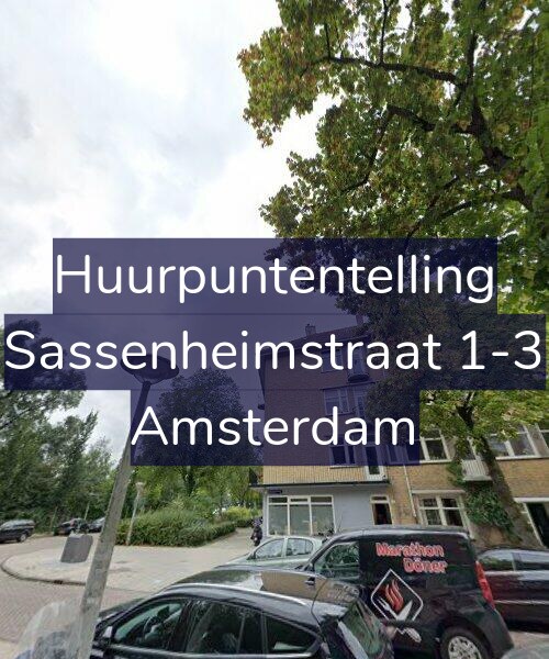 Foto gevel Huurpuntentelling voor Sassenheimstraat 1-3, Amsterdam