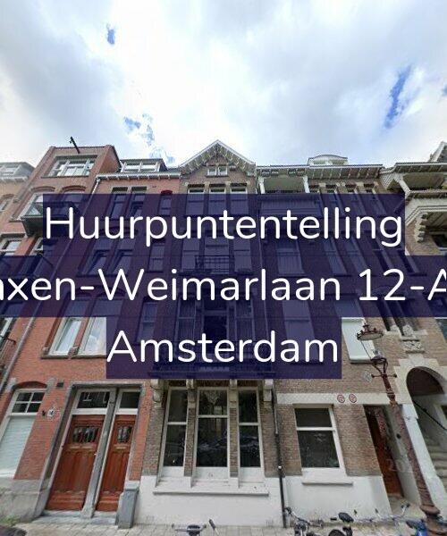 Foto gevel Huurpuntentelling voor Saxen-Weimarlaan 12-AH, Amsterdam