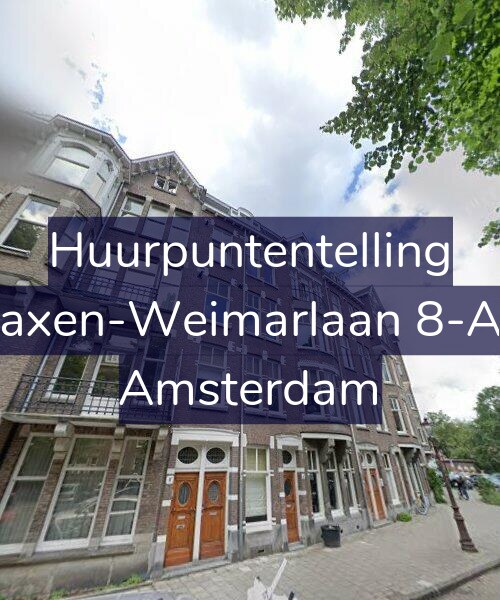 Foto gevel Huurpuntentelling voor Saxen-Weimarlaan 8-A3, Amsterdam