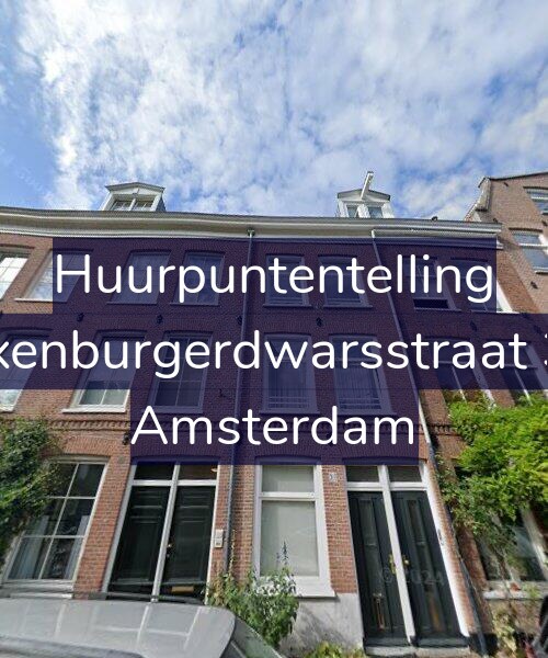 Foto gevel Huurpuntentelling voor Saxenburgerdwarsstraat 3-1, Amsterdam