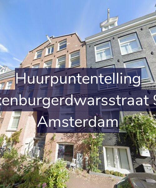 Foto gevel Huurpuntentelling voor Saxenburgerdwarsstraat 9-H, Amsterdam