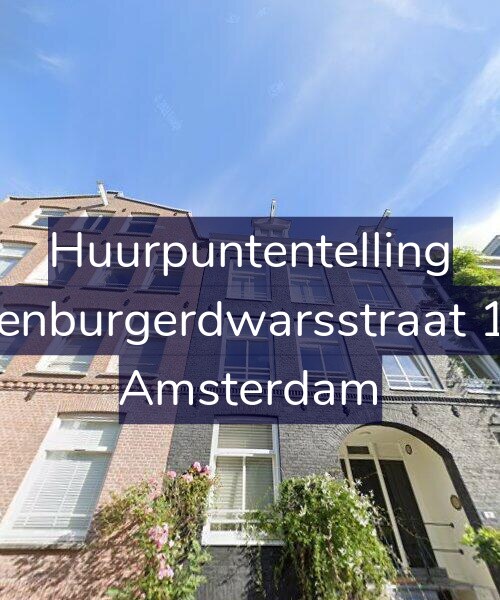 Foto gevel Huurpuntentelling voor Saxenburgerdwarsstraat 11-2, Amsterdam