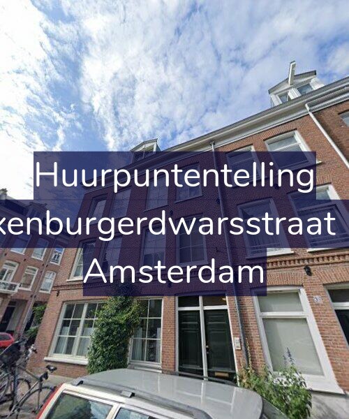 Foto gevel Huurpuntentelling voor Saxenburgerdwarsstraat 1-1, Amsterdam