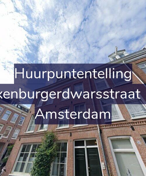 Foto gevel Huurpuntentelling voor Saxenburgerdwarsstraat 1-2, Amsterdam
