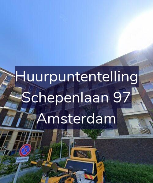Foto gevel Huurpuntentelling voor Schepenlaan 97, Amsterdam