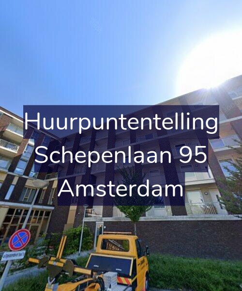 Foto gevel Huurpuntentelling voor Schepenlaan 95, Amsterdam