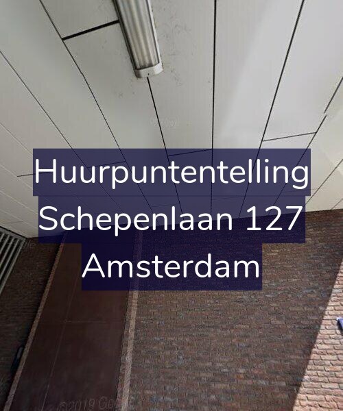 Foto gevel Huurpuntentelling voor Schepenlaan 127, Amsterdam