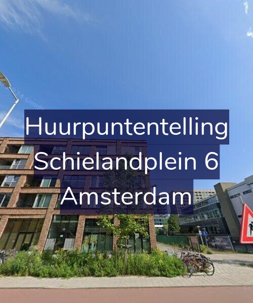 Foto gevel Huurpuntentelling voor Schielandplein 6, Amsterdam