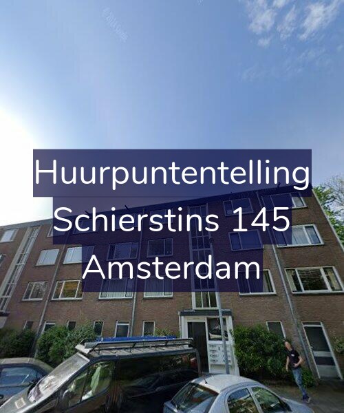 Foto gevel Huurpuntentelling voor Schierstins 145, Amsterdam
