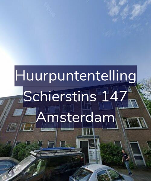 Foto gevel Huurpuntentelling voor Schierstins 147, Amsterdam