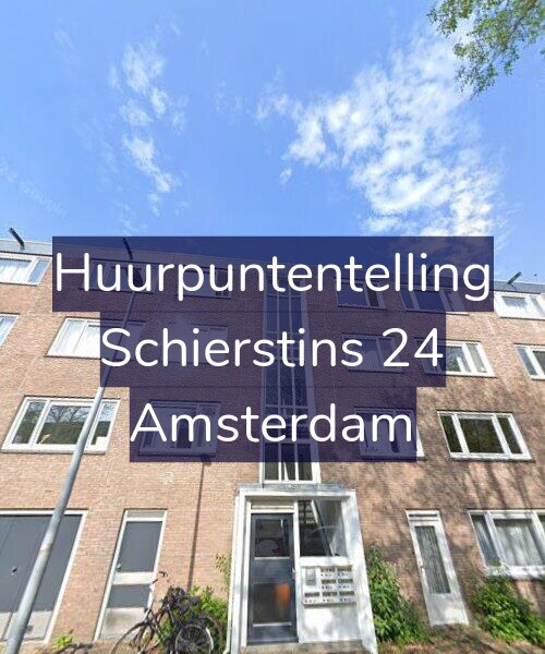 Foto gevel Huurpuntentelling voor Schierstins 24, Amsterdam